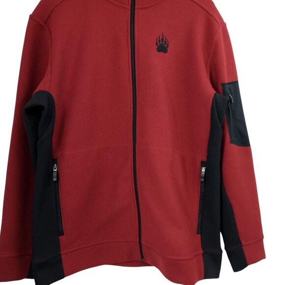 Alaskan Hardgear Duluth Standard Fit Sweater Full Zip  Size L  Mens Waffle Knit - Picture 6 of 11